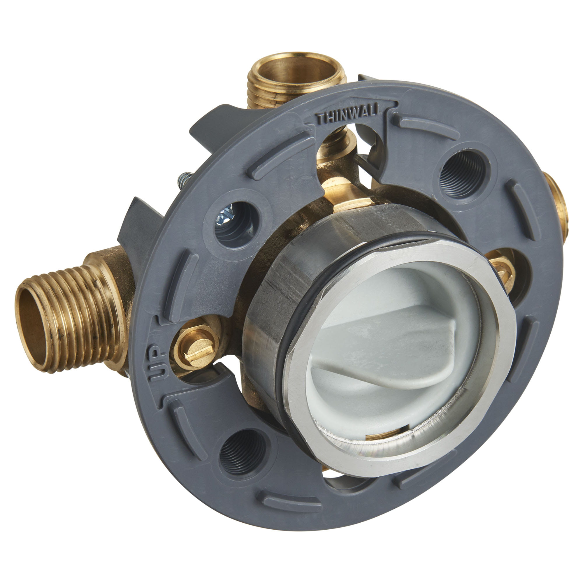 Flash® Shower Rough-In Valve With Universal Inlets/Outlets With Screwdriver Stops